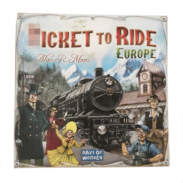 Ticket to Ride Europe Board Game