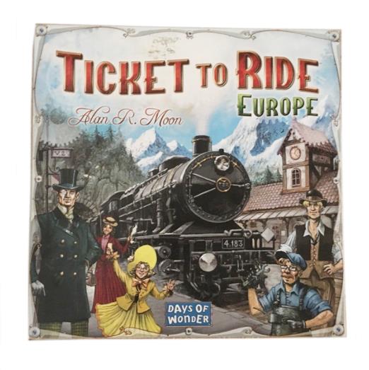 Ticket to Ride Europe Board Game
